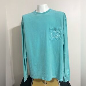 Ivory Ella Aqua Long Sleeve Tee
